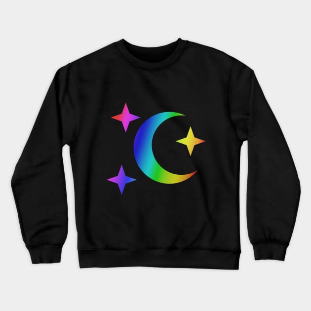 MLP - Cutie Mark Rainbow Special - Moondancer Crewneck Sweatshirt by ariados4711